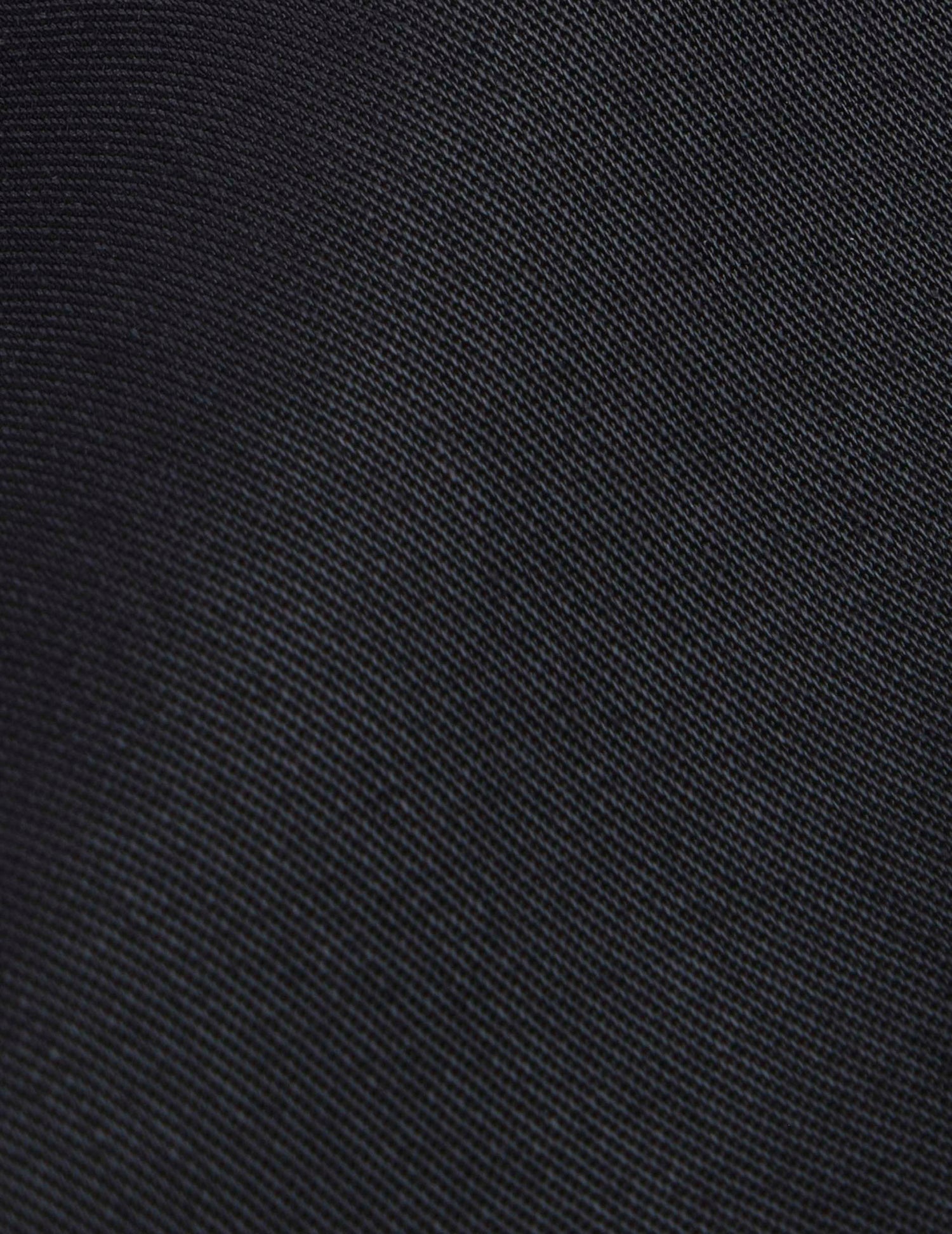 Manon black hidden button placket shirt - Lyocell - Shirt Collar#7