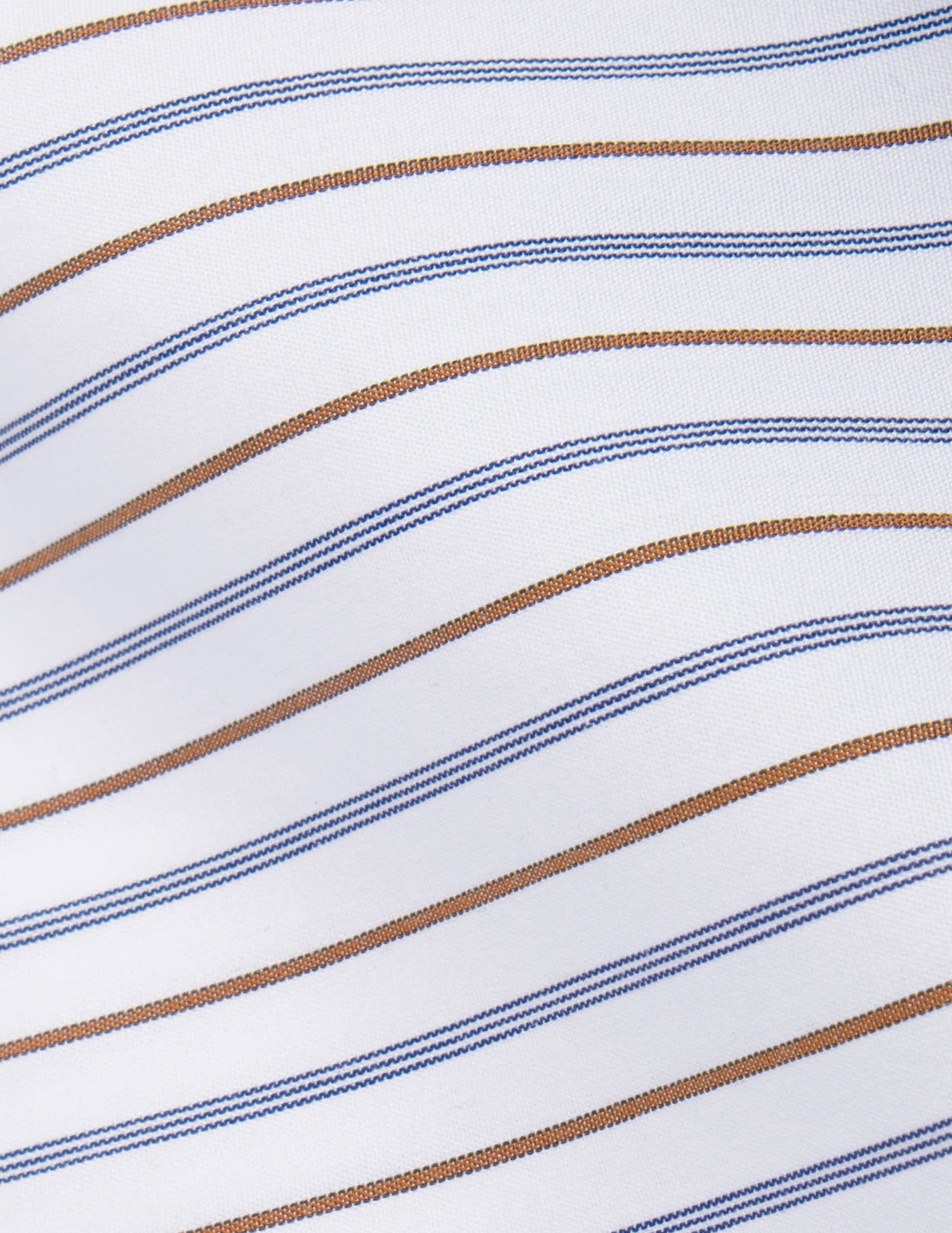 Marion brown striped shirt - Poplin - Shirt Collar#4