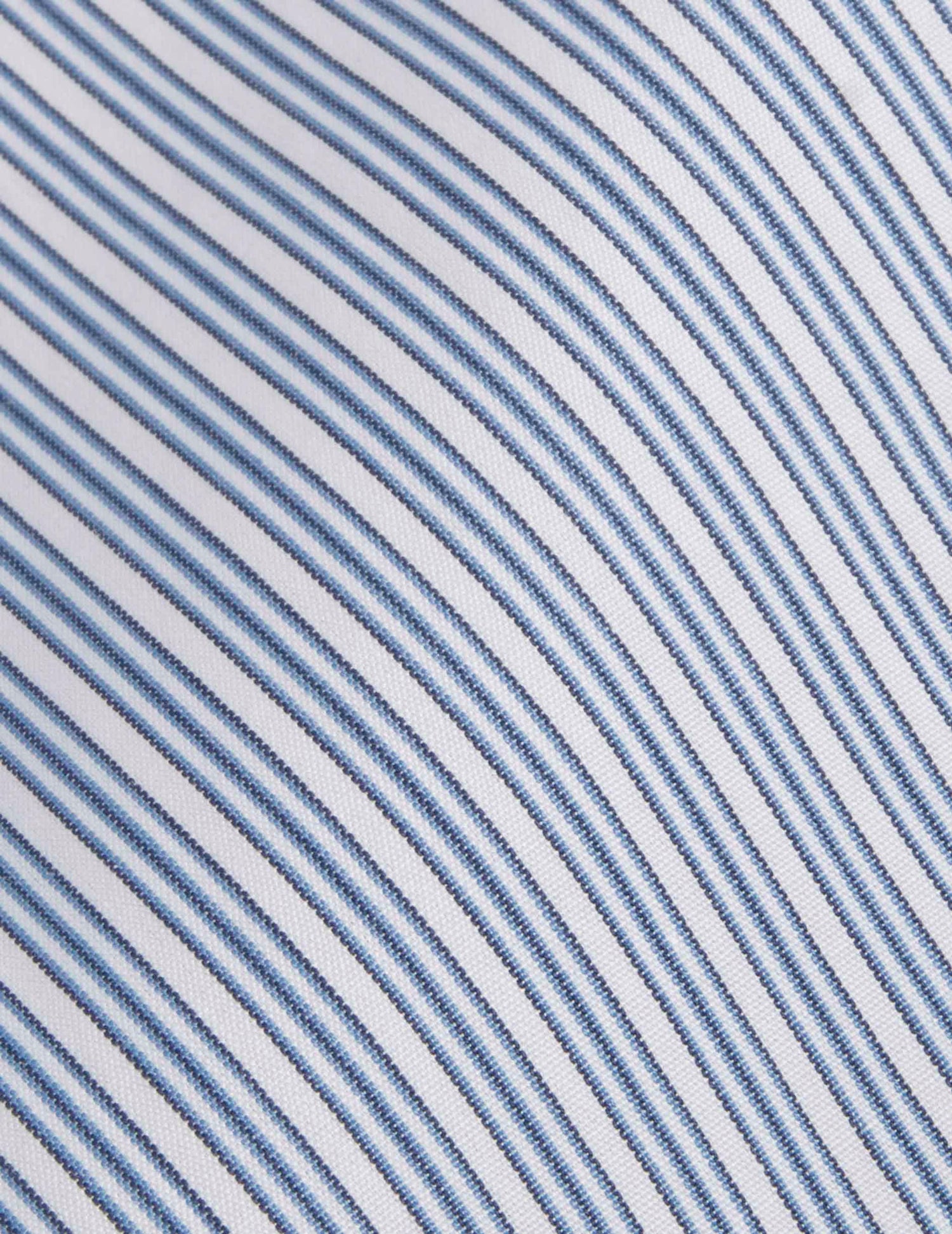 Meryl blue striped shirt - Poplin - Shirt Collar#6