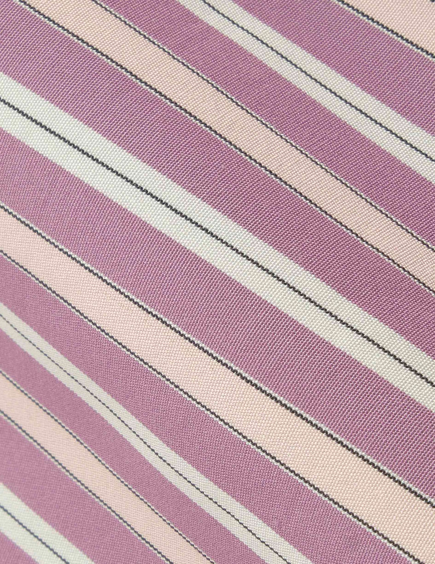 Soffy purple and pink striped oversized shirt - Poplin - Shirt Collar#8