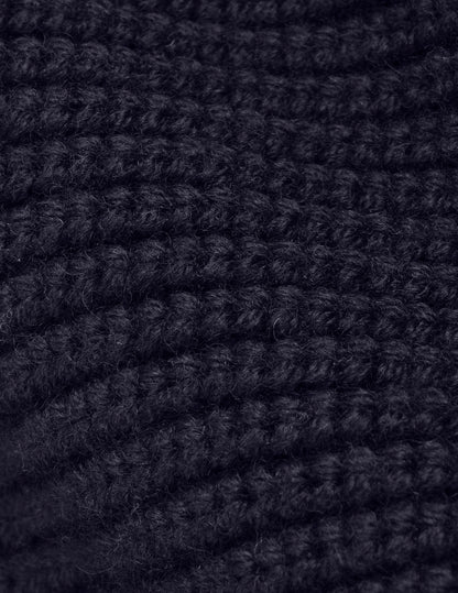 Ilonna navy wool sleeveless sweater