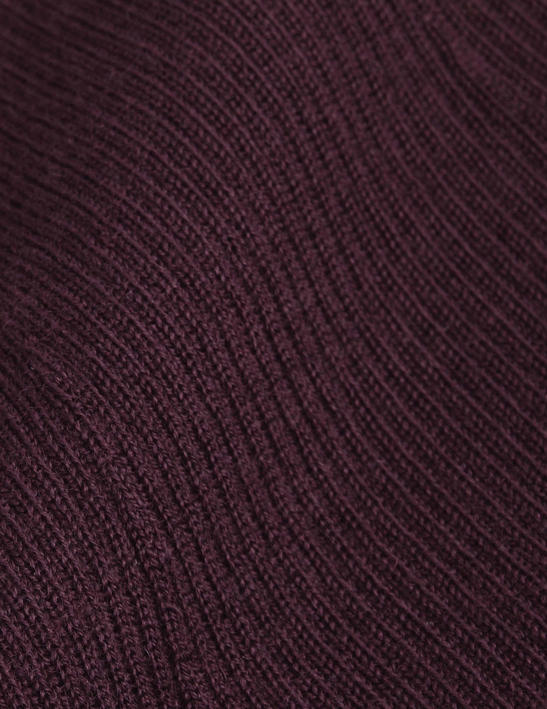 Masha burgundy wool sweater