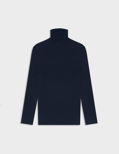 Masha navy wool sweater
