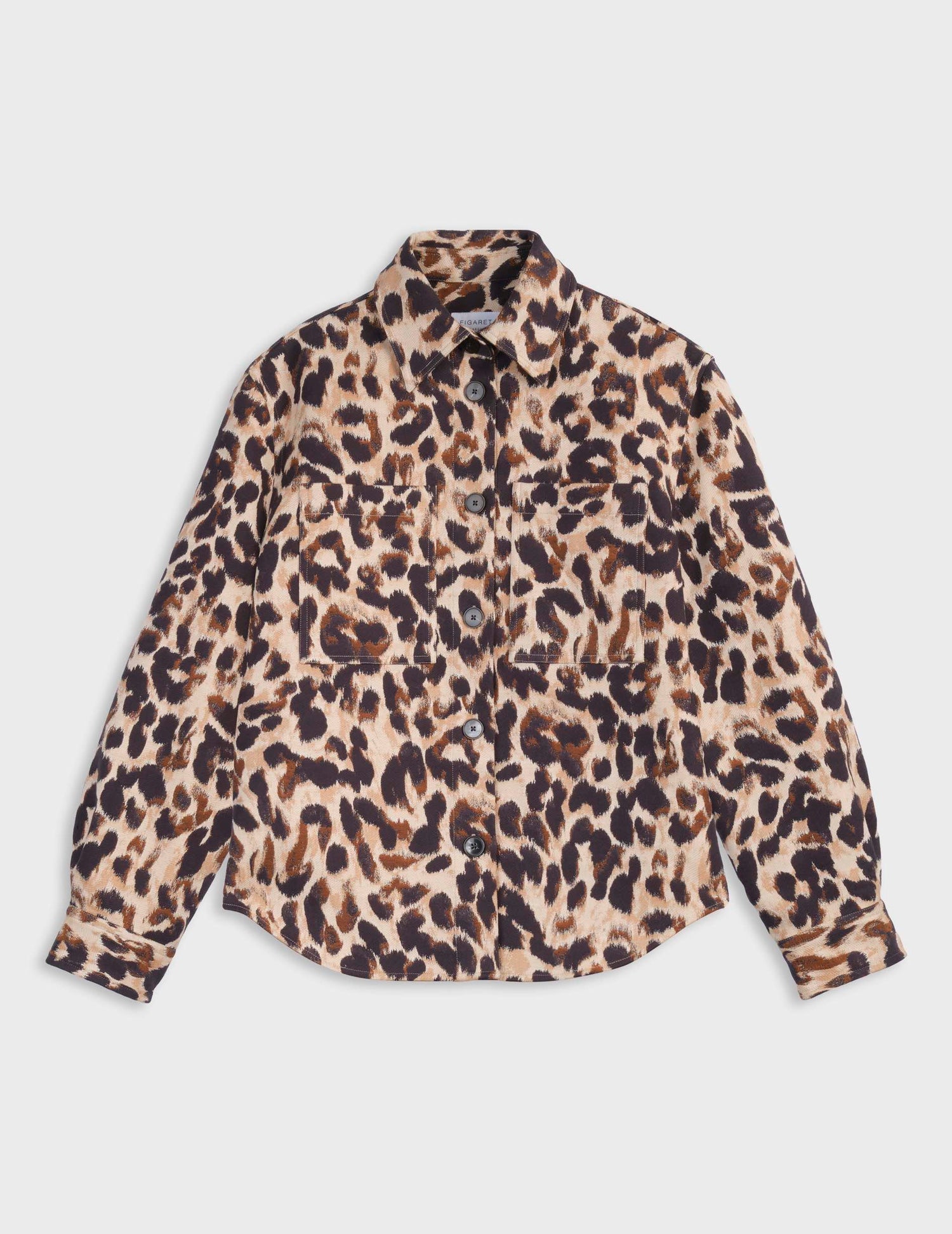Bianca leopard overshirt