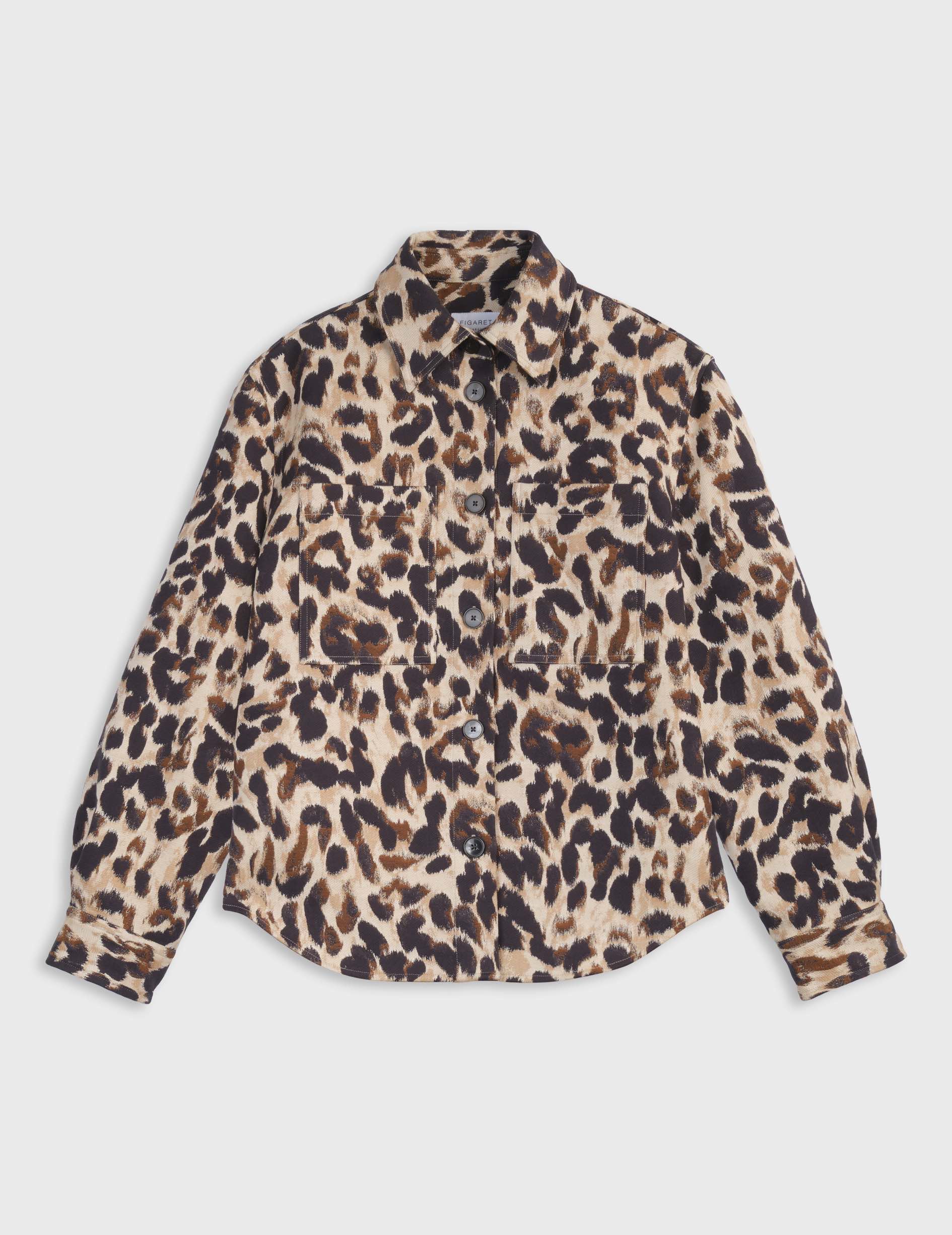 Bianca leopard overshirt