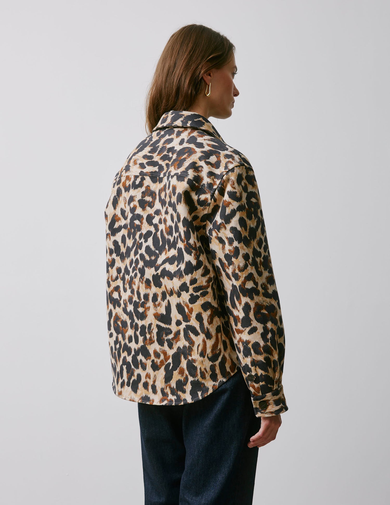 Bianca leopard overshirt