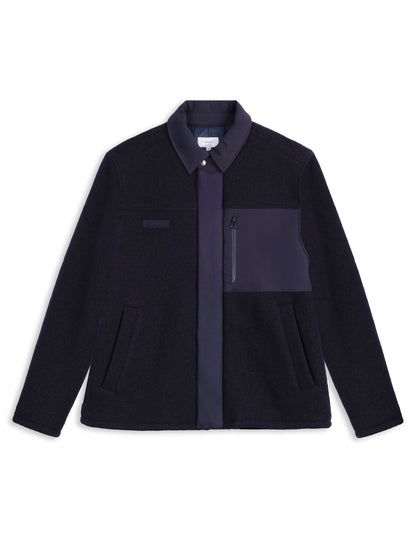 Maélan navy wool jacket