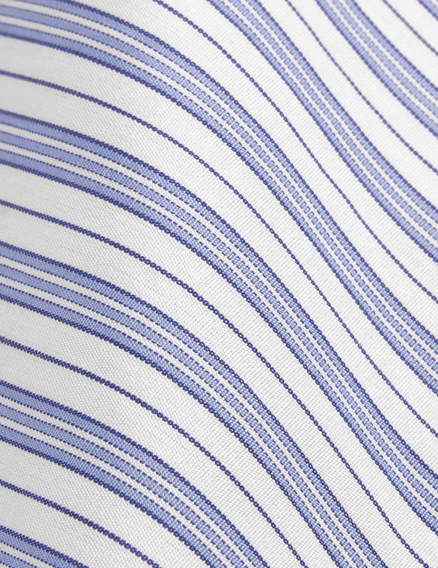 Classic blue striped shirt