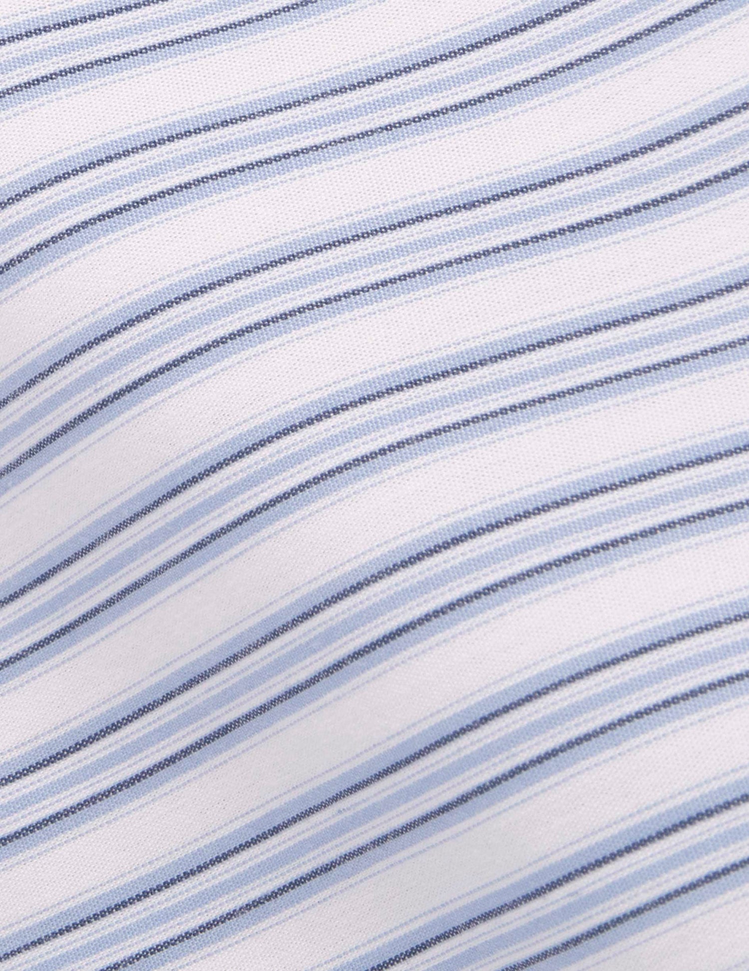 Classic blue striped shirt