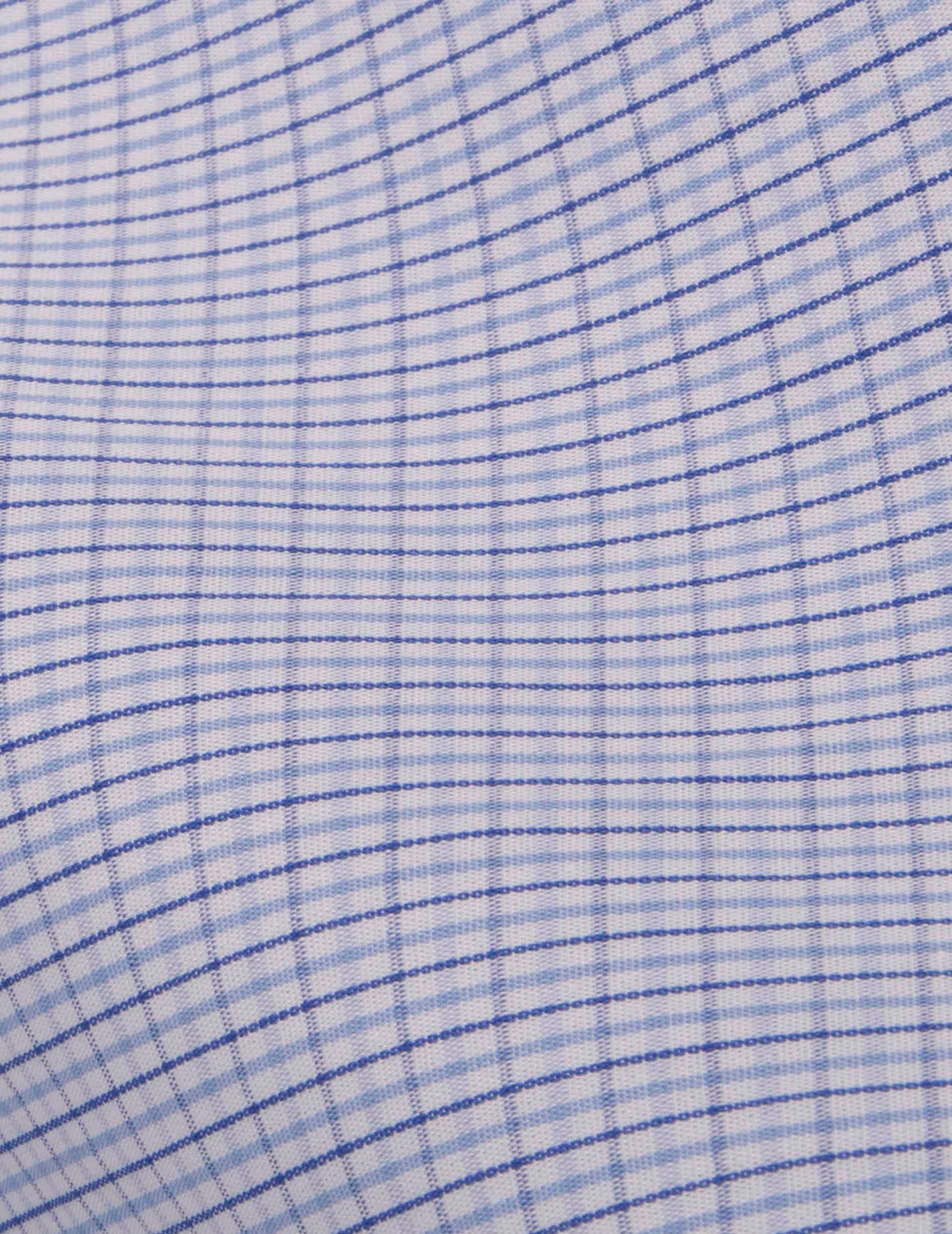 Classic blue checked shirt