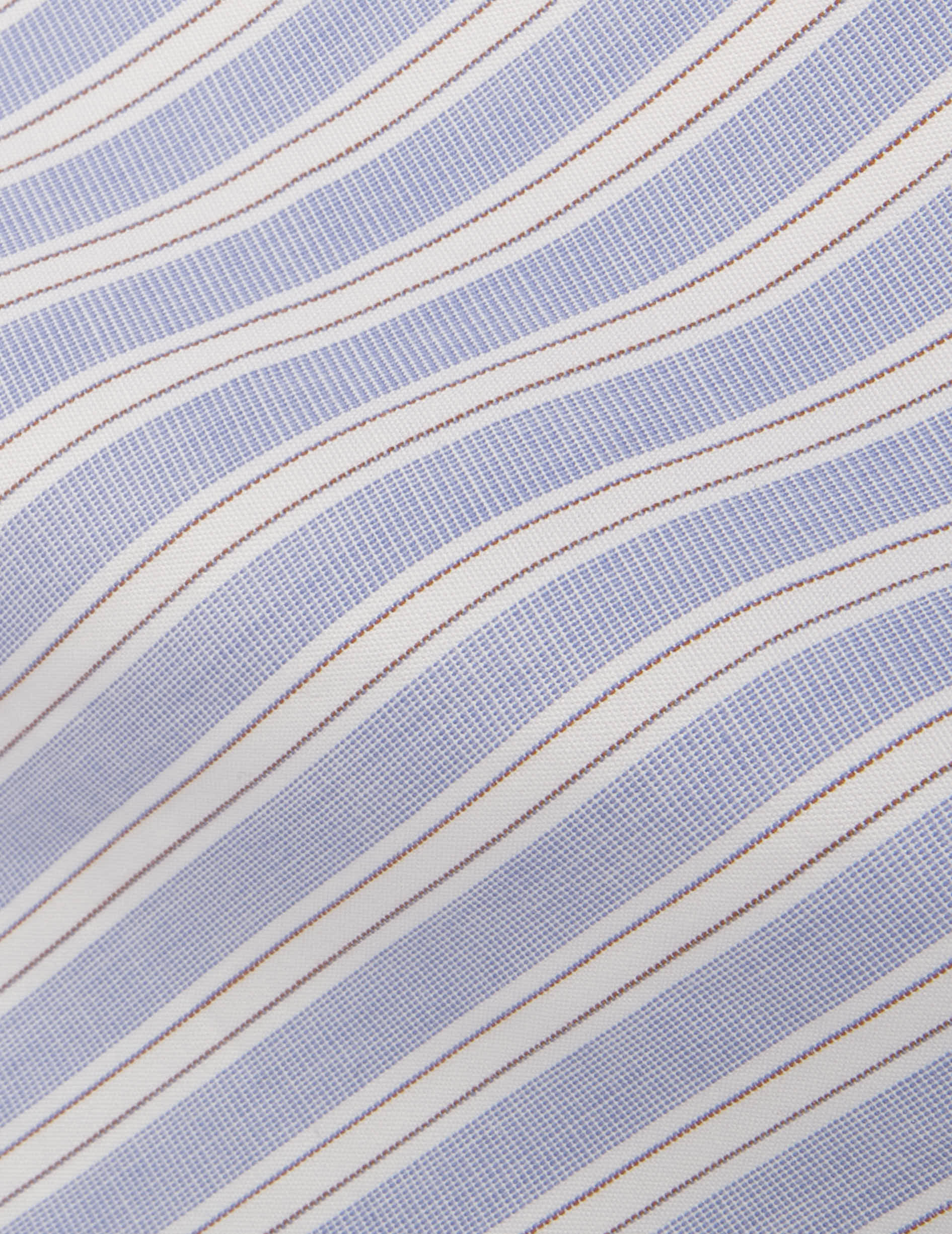 Antonin blue striped shirt - Wire to wire - Prodigious Collar