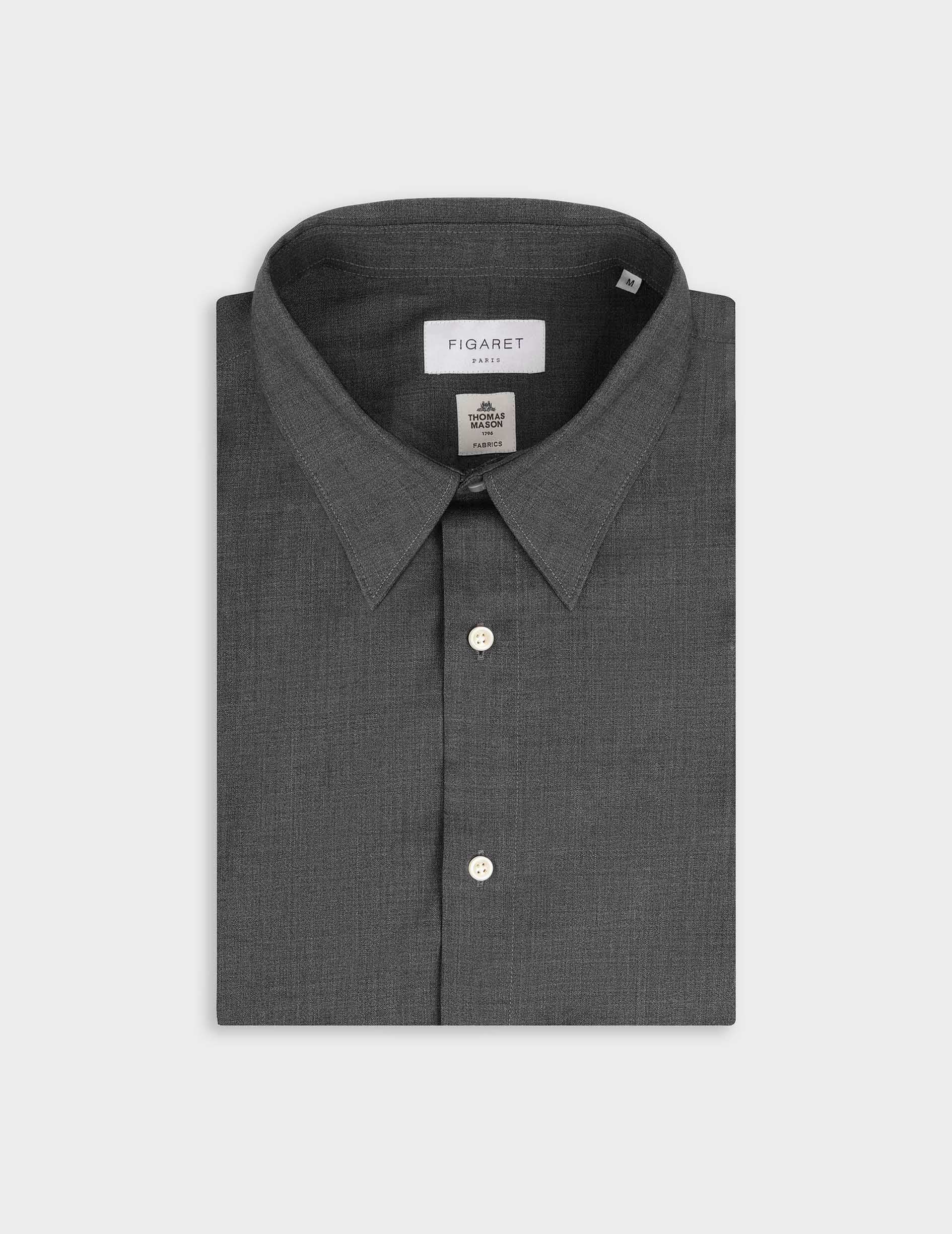 Antonin grey shirt - Cloth - Prodigious Collar