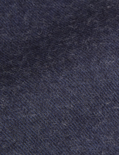 Louis blue flannel pajamas