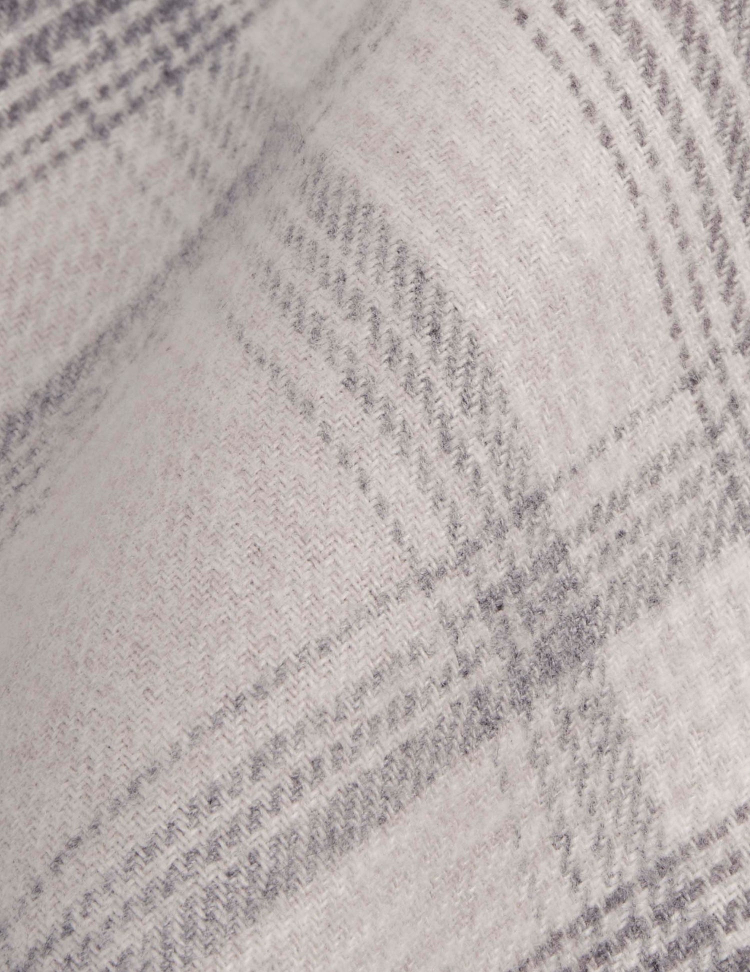 Aristote grey checked shirt - Flannel - Italian Collar#5