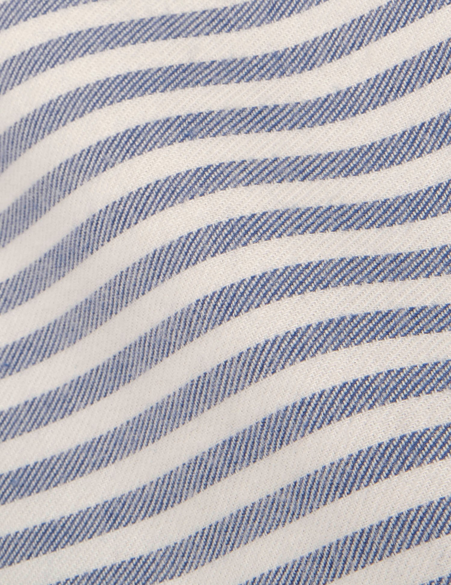 Aristote navy striped shirt - Flannel - Italian Collar#6