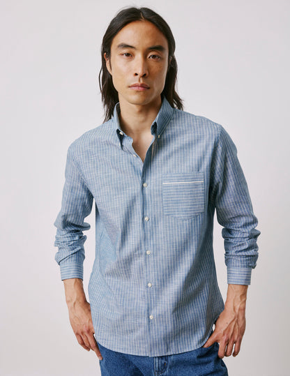 Armand blue shirt