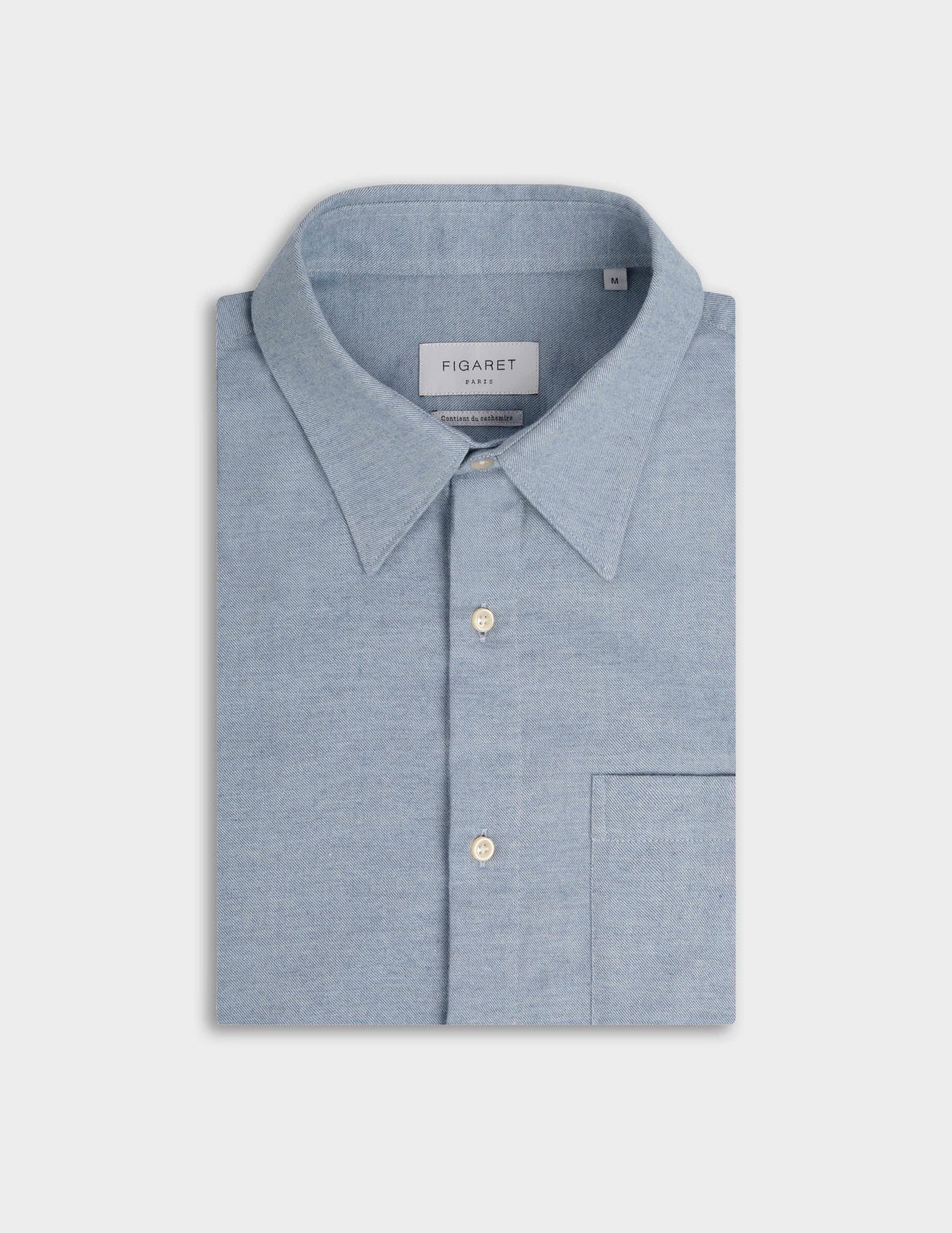 Arnold blue shirt - Flannel - Prodigious Collar#4