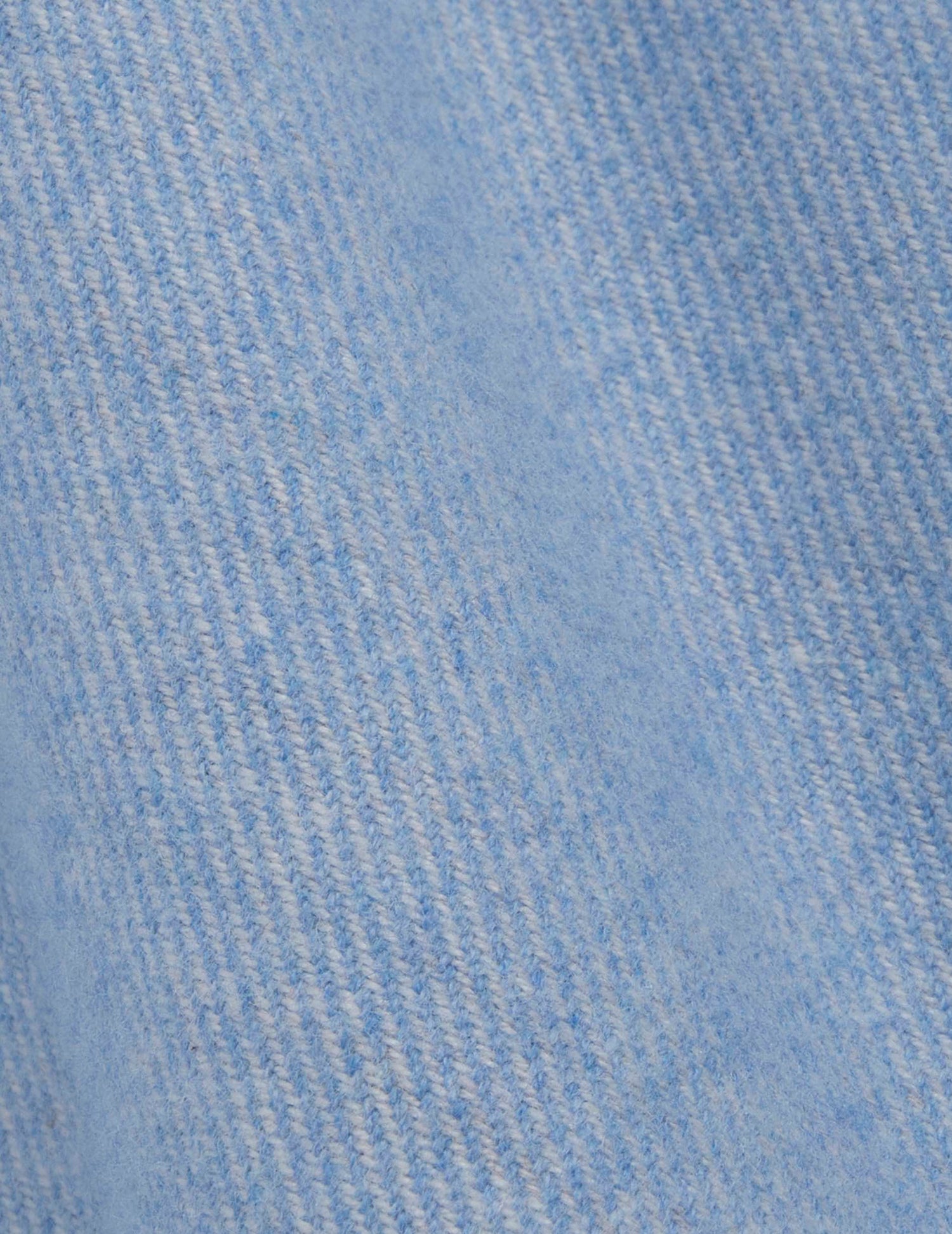 Auguste blue shirt - Flannel - French Collar#2