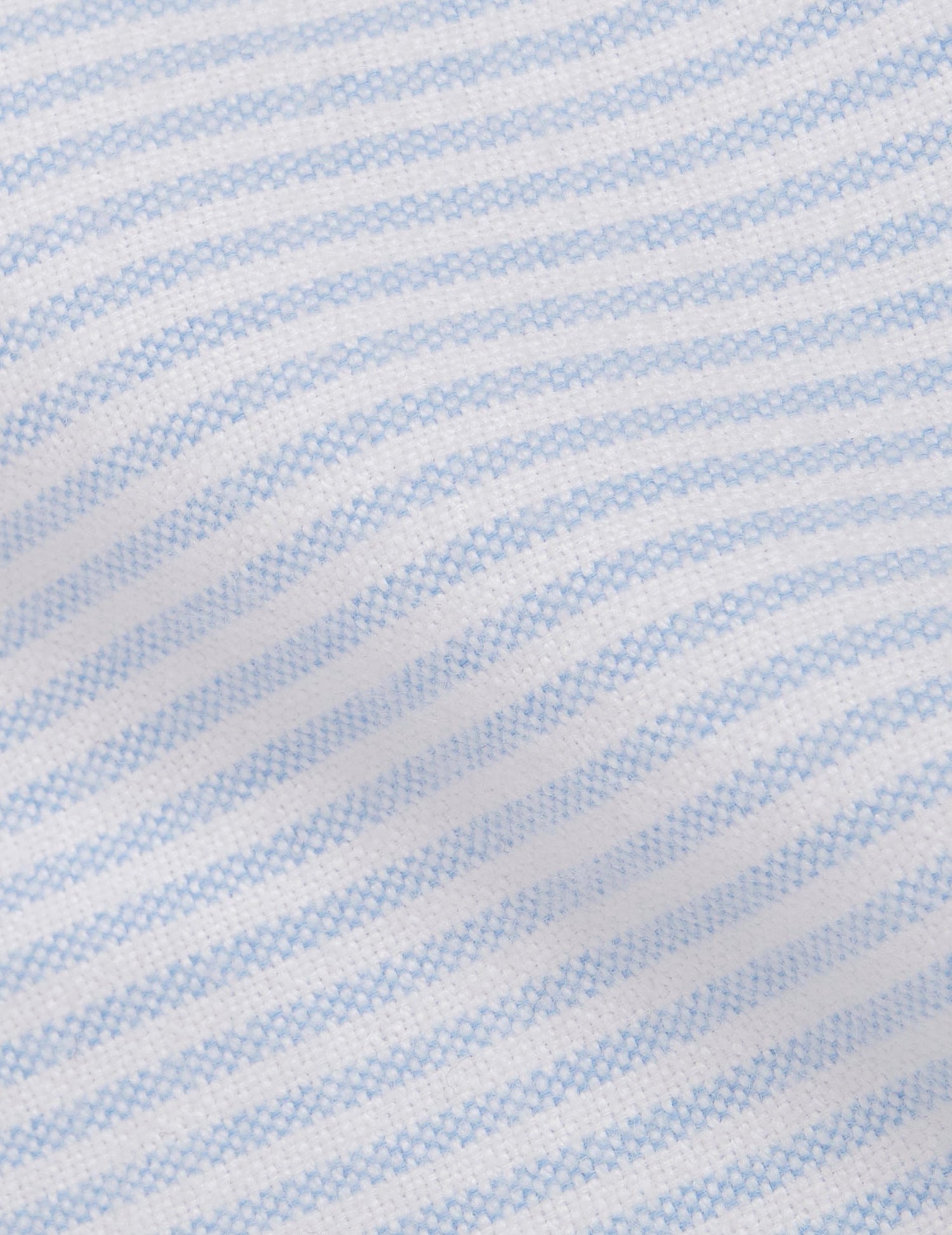 Auguste blue striped shirt - brushed oxford - French Collar#4