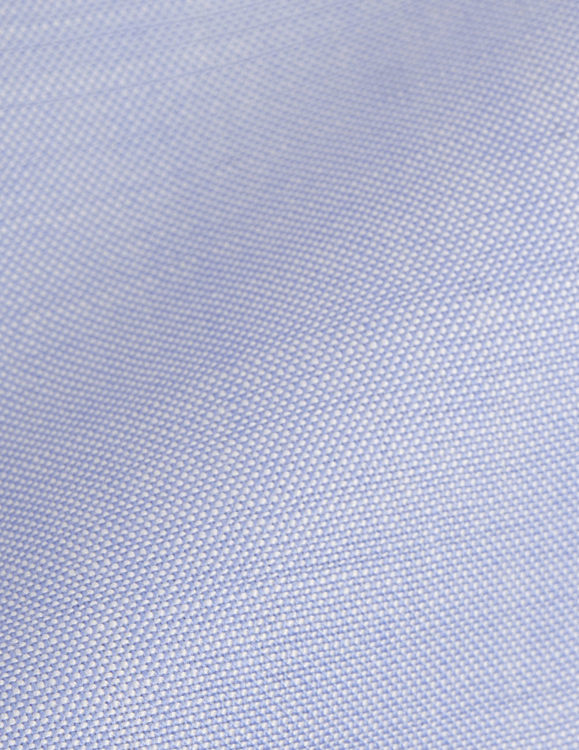 Auguste blue shirt - Wool canvas - French Collar