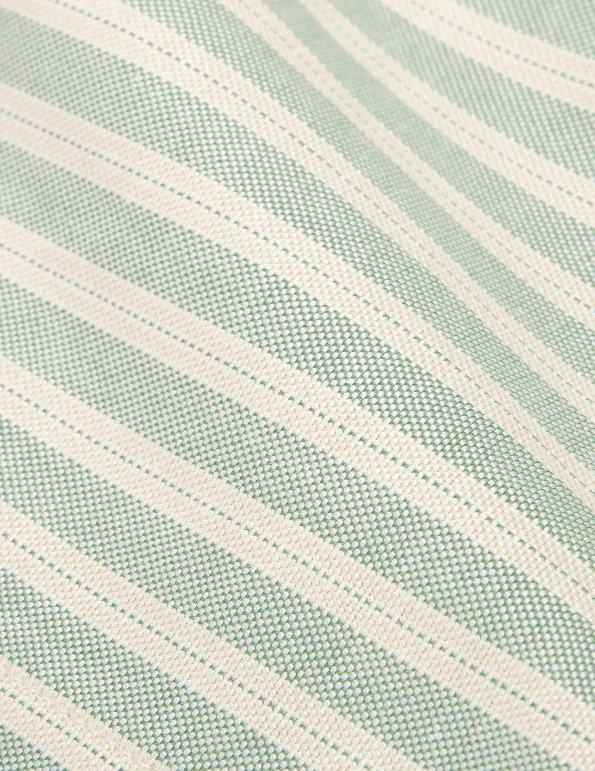 Aurélien green striped shirt - Oxford - Prodigious buttoned Collar