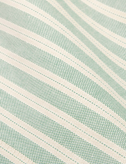 Aurélien green striped shirt