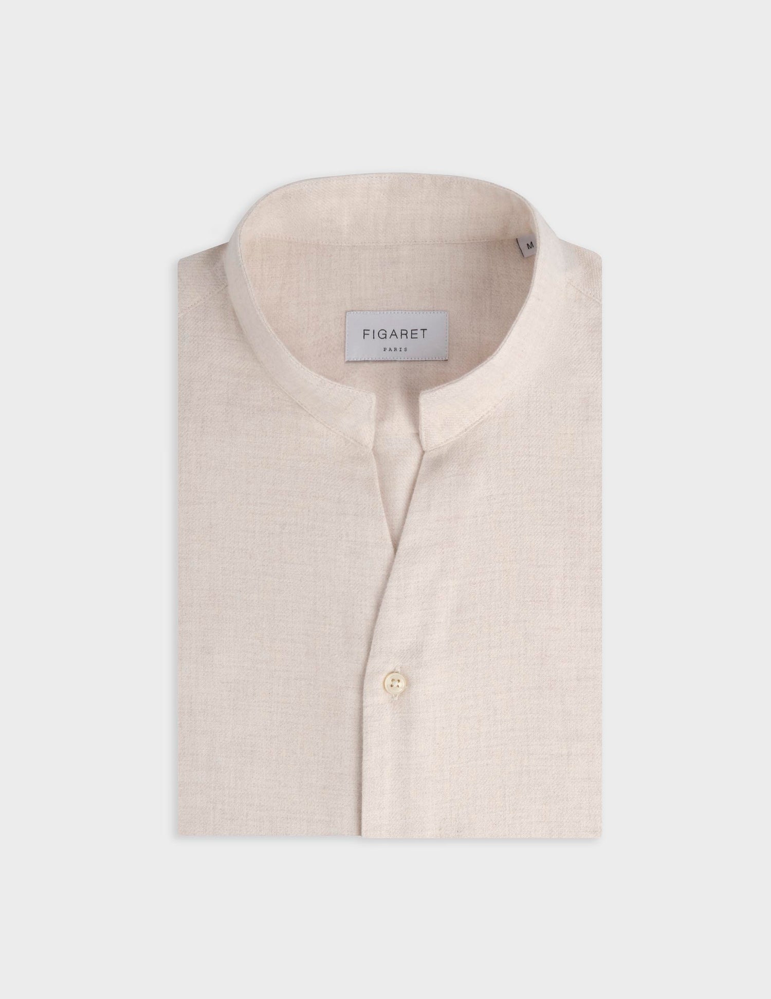 Carl ecru shirt - Flannel - Carl Collar#4