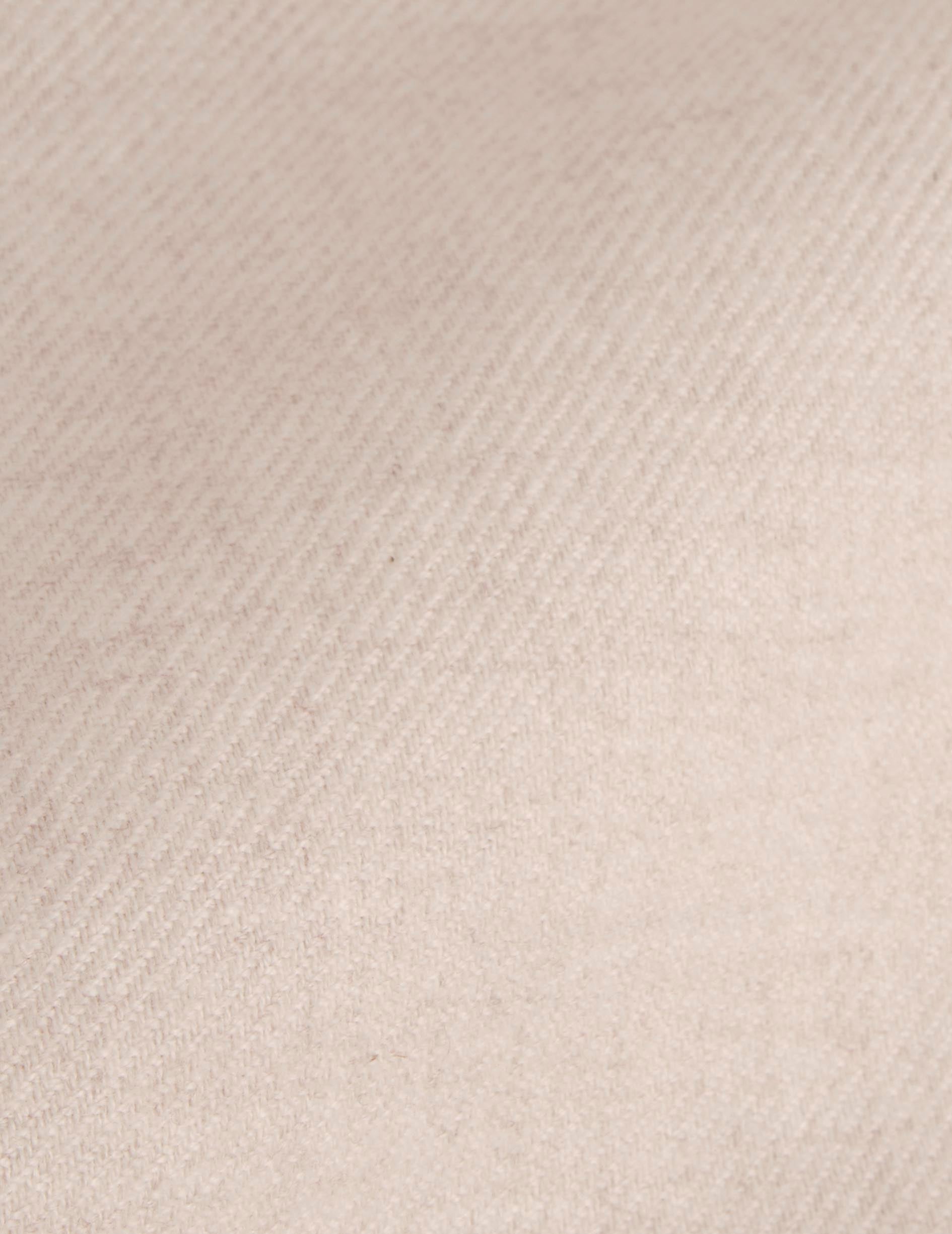 Carl ecru shirt - Flannel - Carl Collar