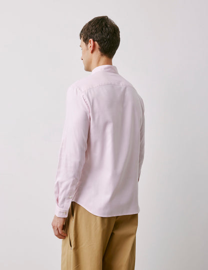 Carl pink shirt
