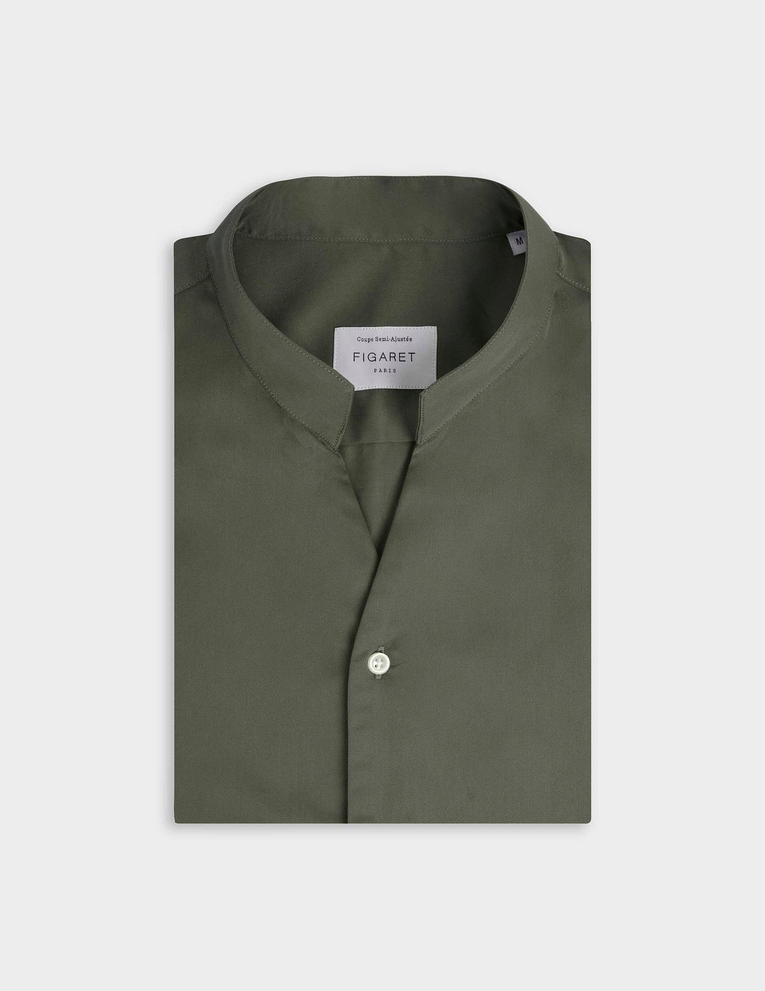 Carl khaki shirt - Twill - Carl Collar#4