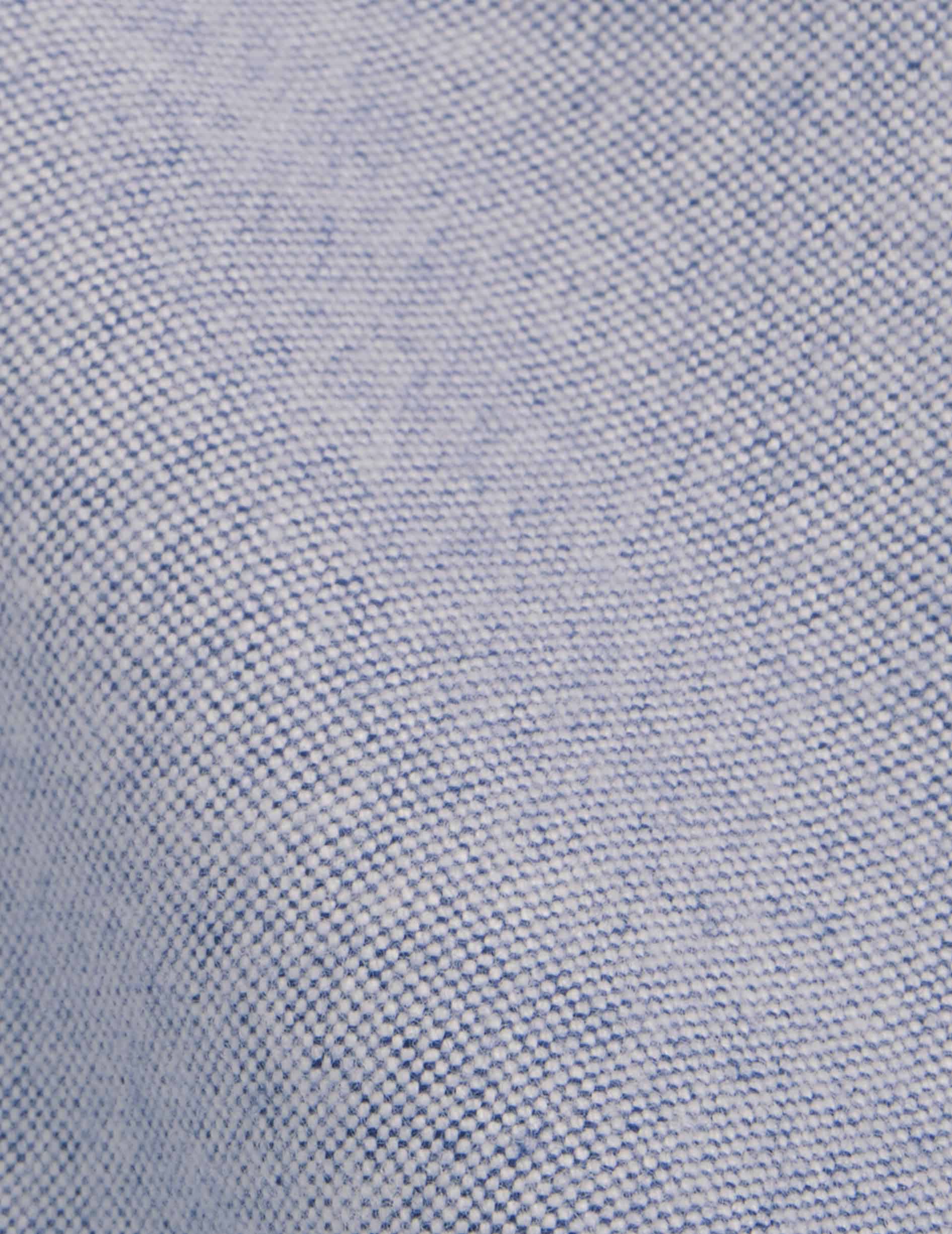Carl blue shirt - Scratch oxford - Carl Collar