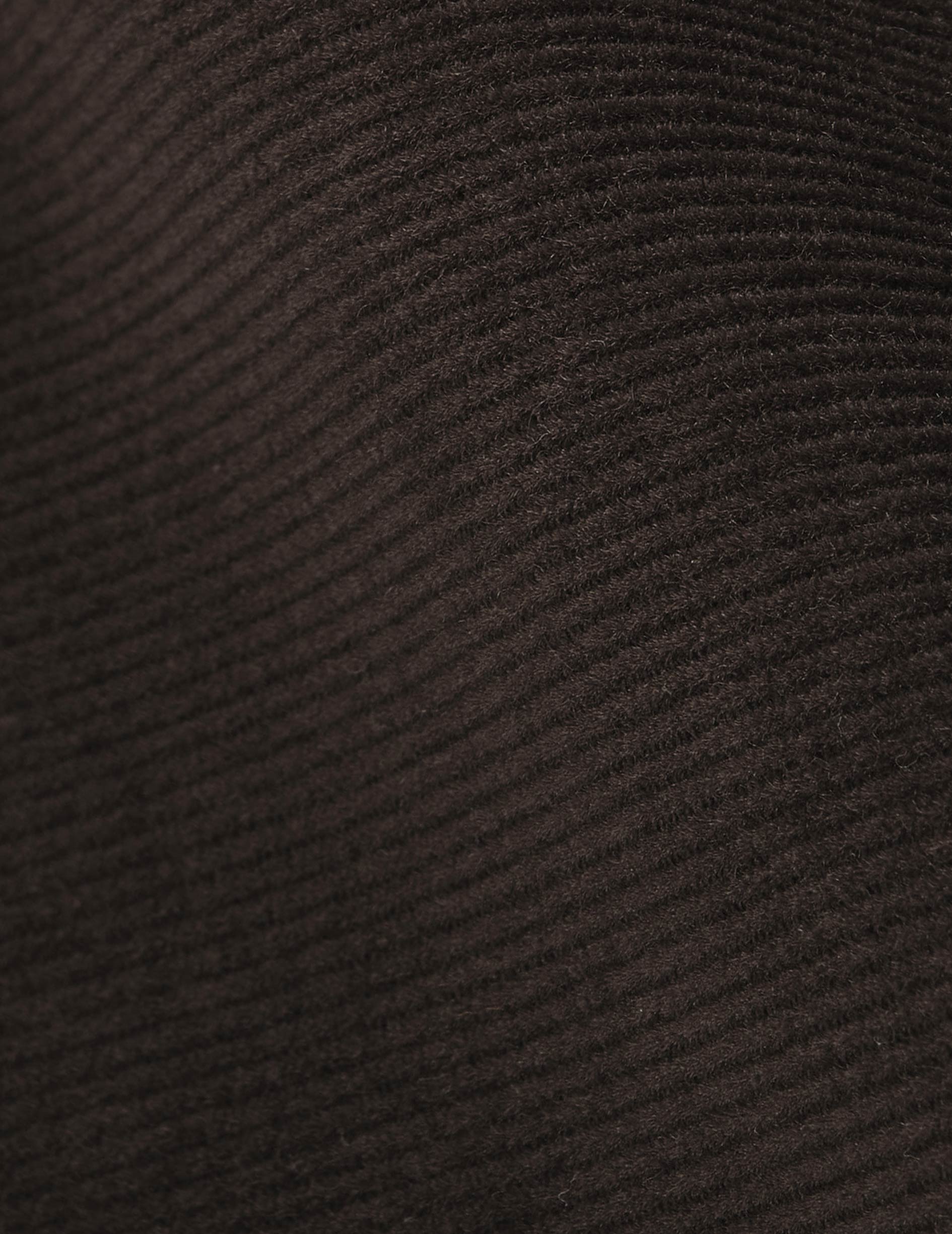 Carl brown velvet shirt - Velvet - Carl Collar