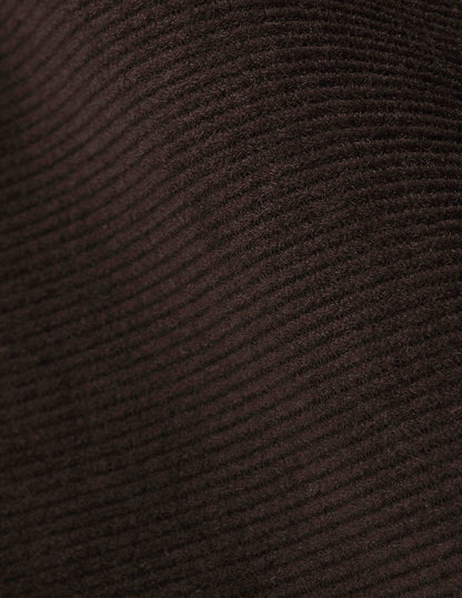 Carl brown velvet shirt