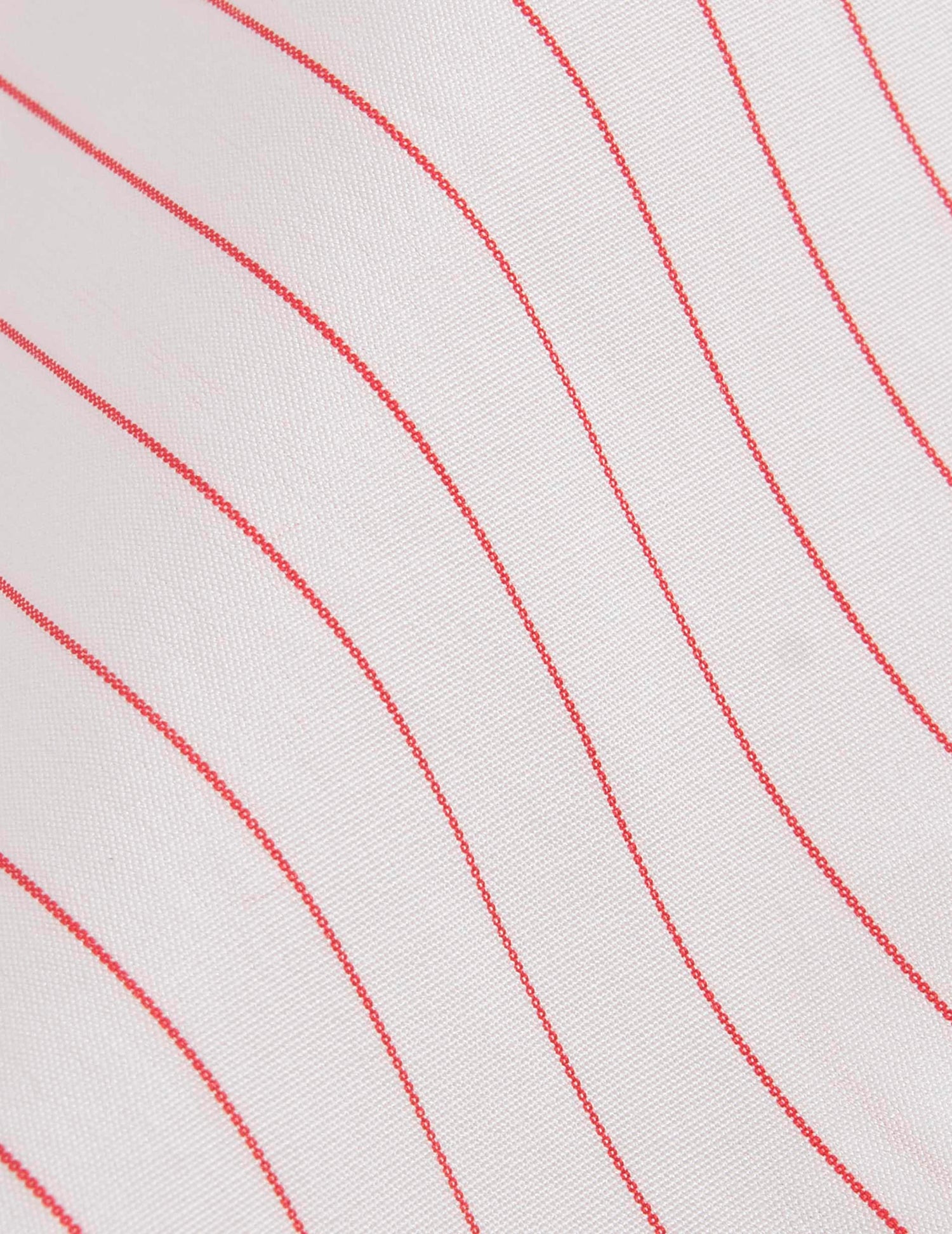Fitted red striped shirt - Poplin - Figaret Collar#2