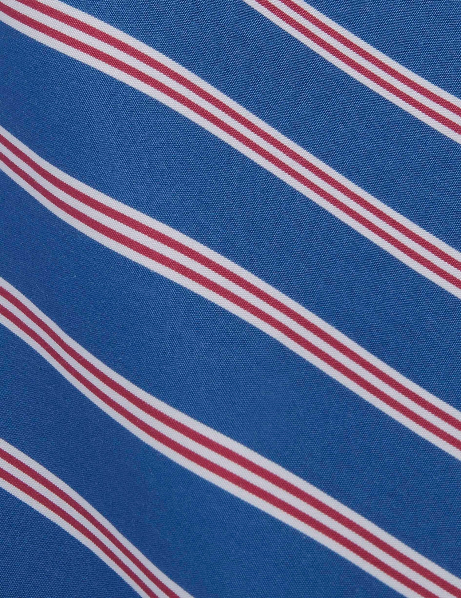 Semi-fitted blue striped shirt - Poplin - Figaret Collar#2