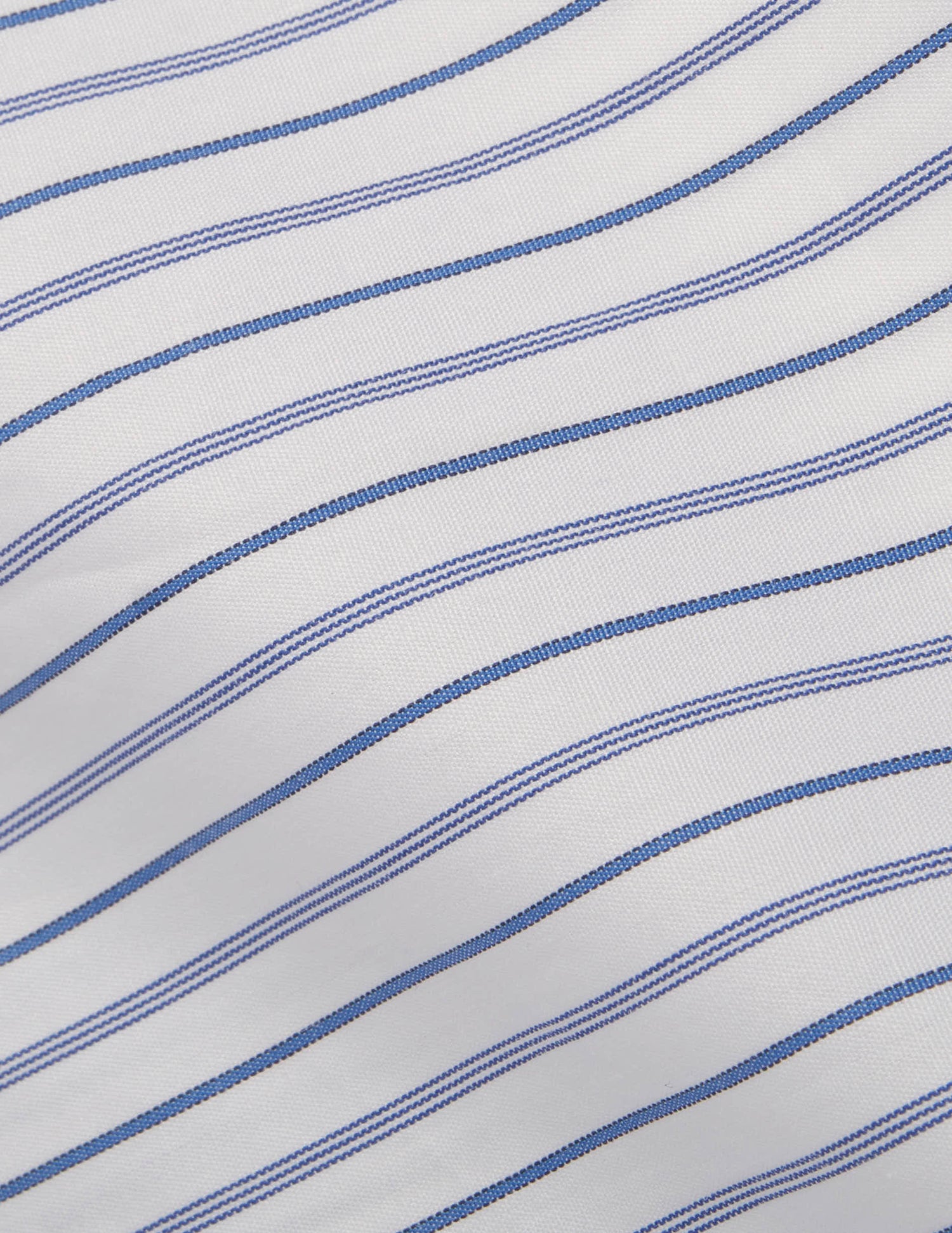 Semi-fitted blue striped shirt - Poplin - Figaret Collar#2
