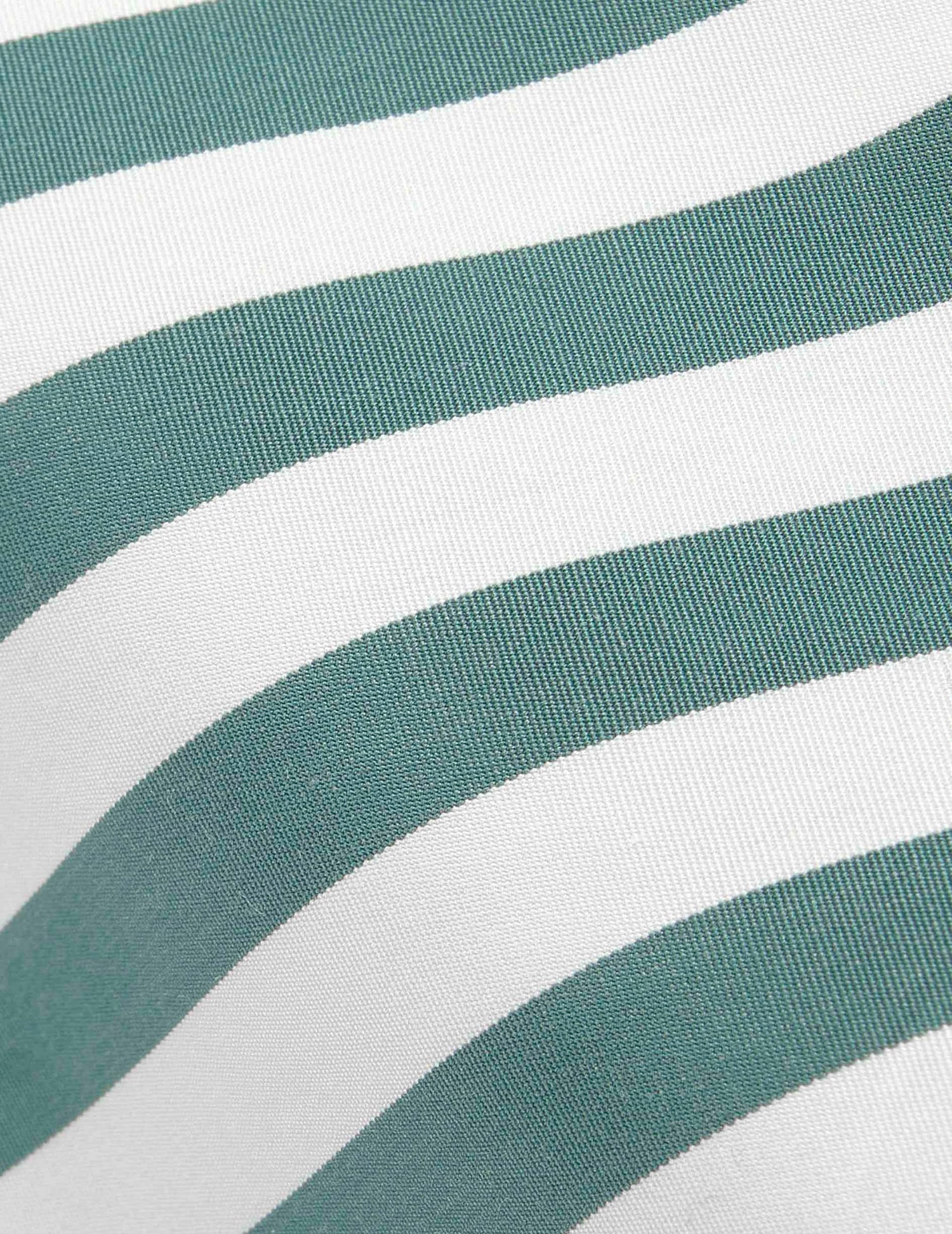 Semi-fitted sage green striped shirt - Poplin - Figaret Collar#6