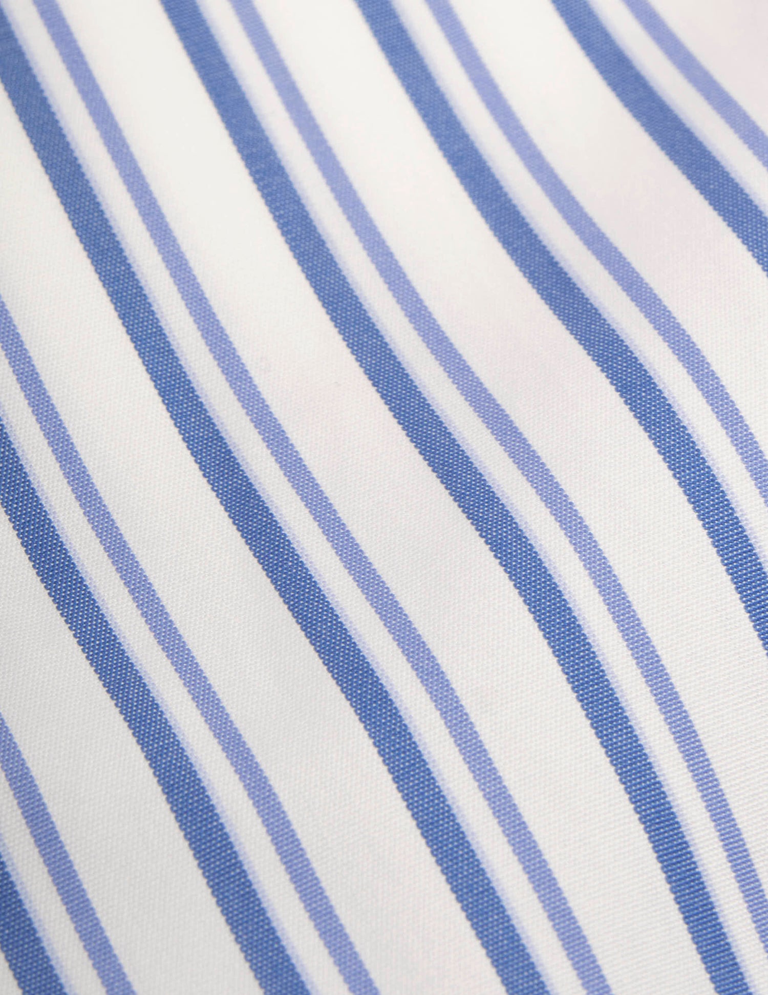 Classic blue striped shirt - Poplin - Figaret Collar#2