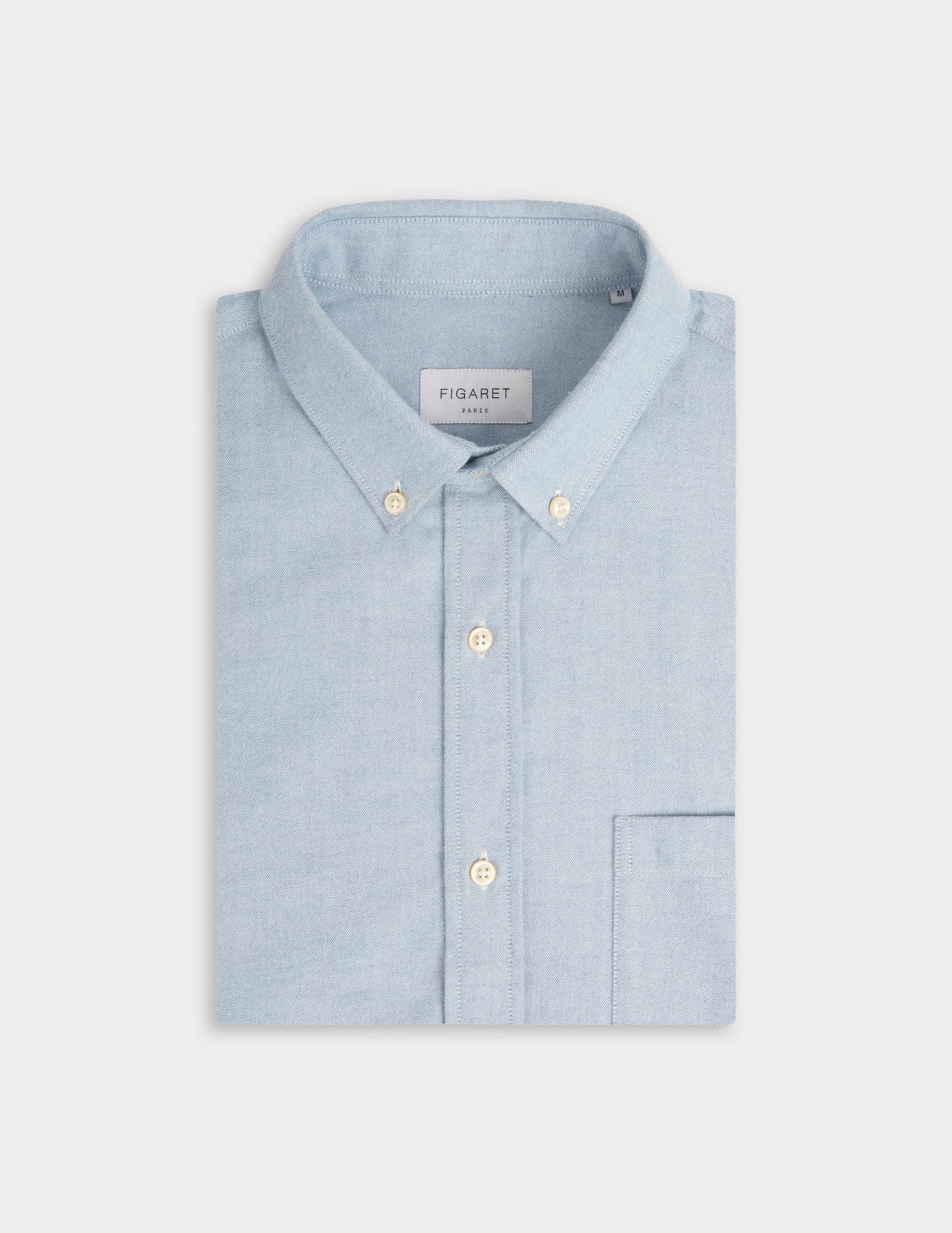 Gabriel blue shirt - Scratch oxford - American Collar#4