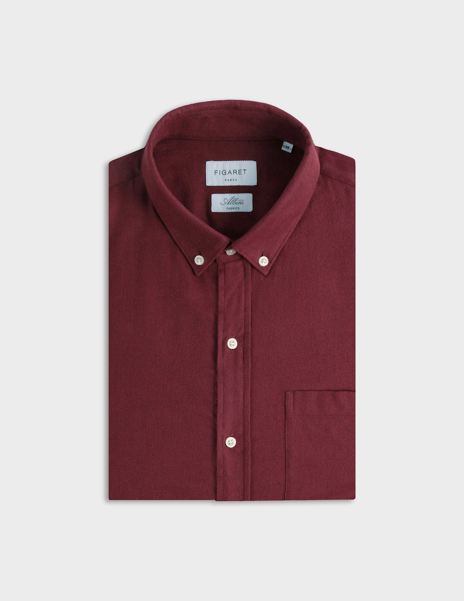 Gabriel bordeaux shirt - Flannel - American Collar#5