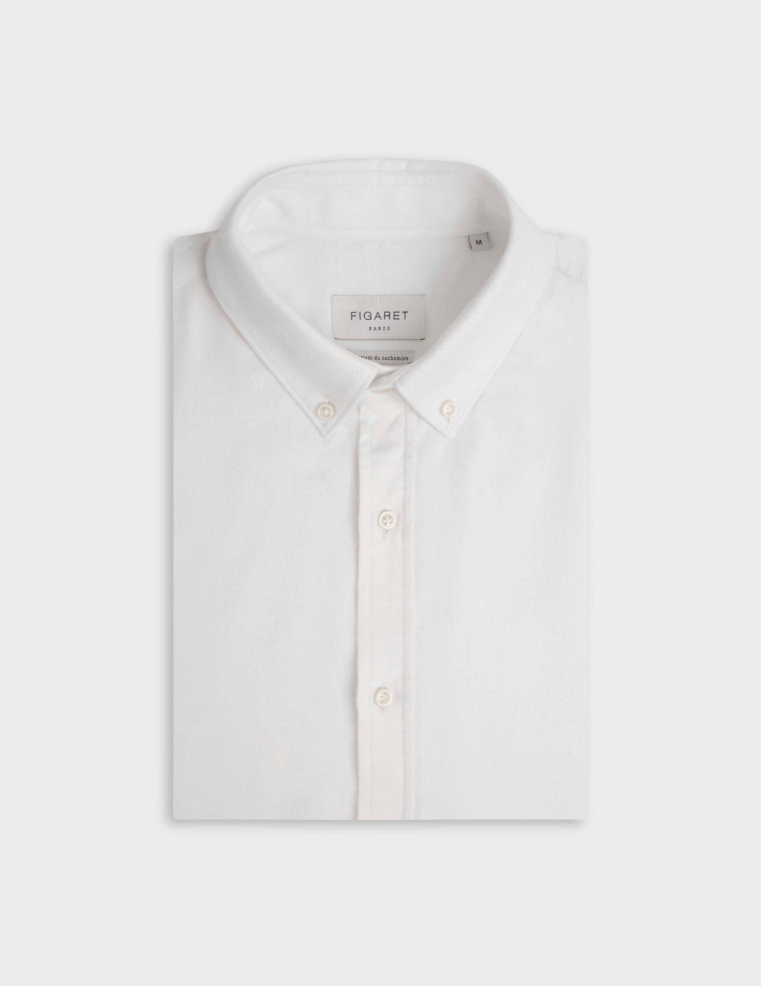 Gaspard white shirt - Flannel - American Collar#5