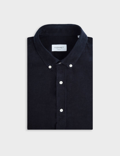 Gaspard navy shirt