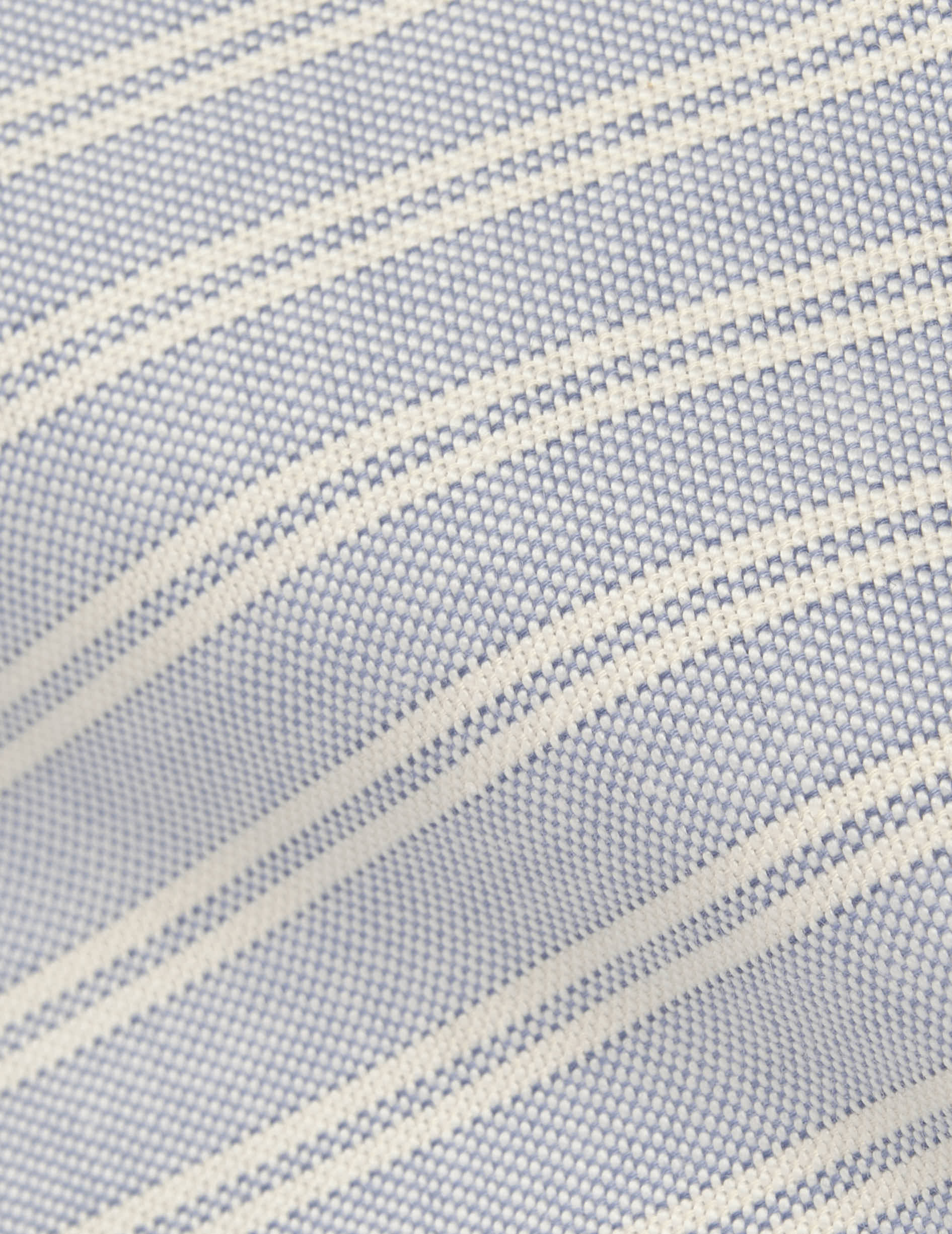 Gaspard striped blue shirt - Oxford - American Collar