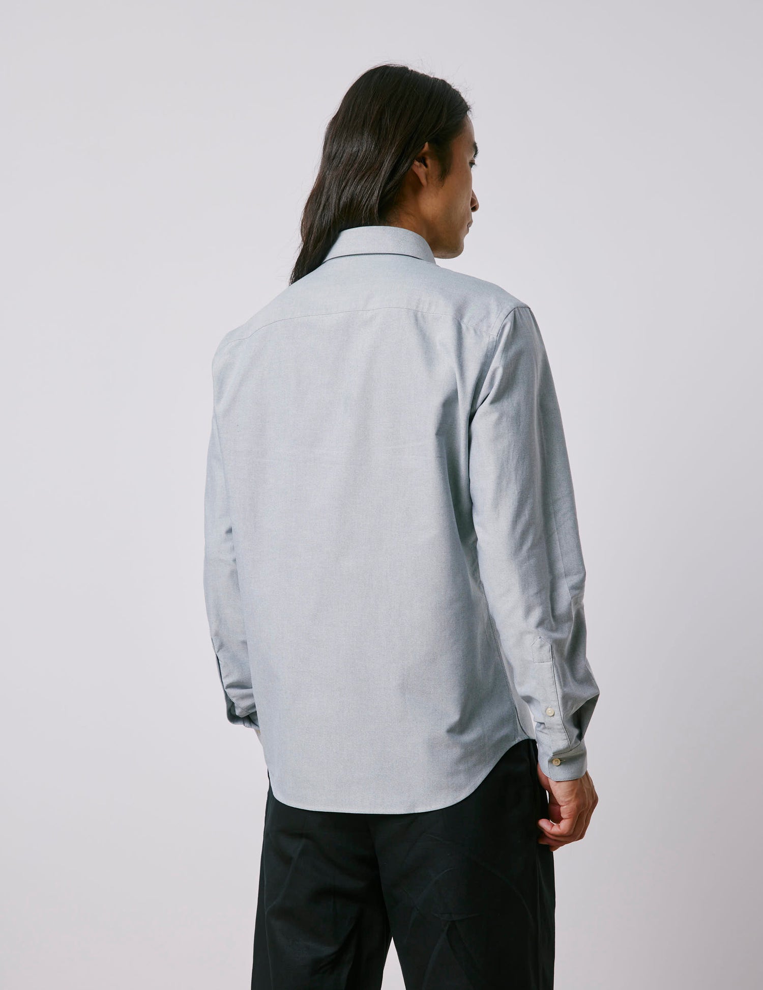 Gaspard green shirt - Oxford - American Collar#2