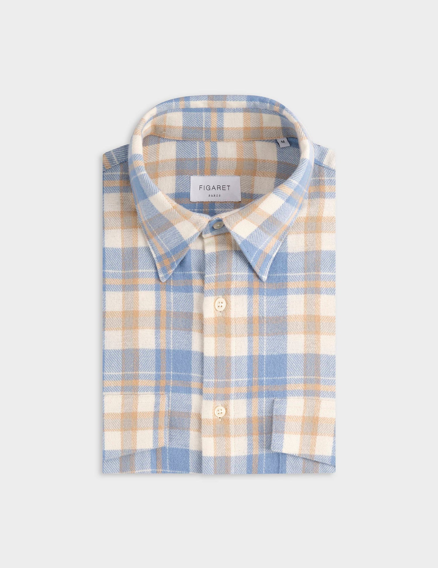 Irwin grey checked shirt - Flannel - Prodigious Collar#3