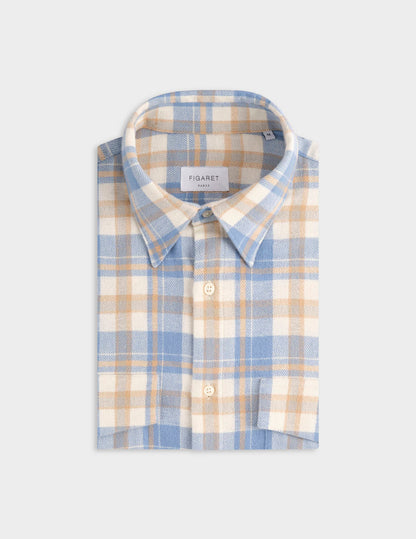 Irwin grey checked shirt
