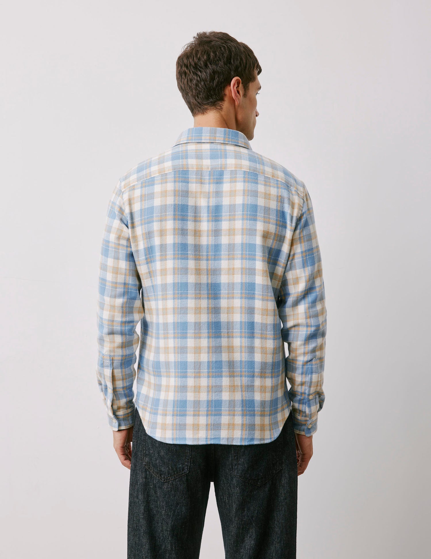 Irwin grey checked shirt - Flannel - Prodigious Collar#2