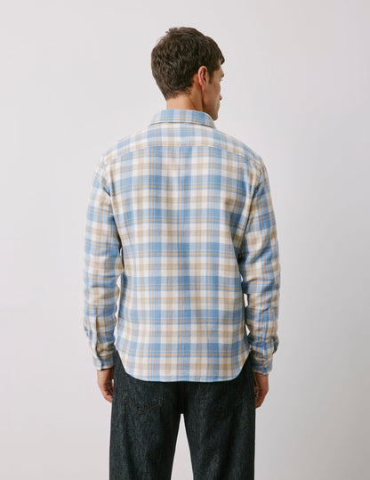 Irwin grey checked shirt