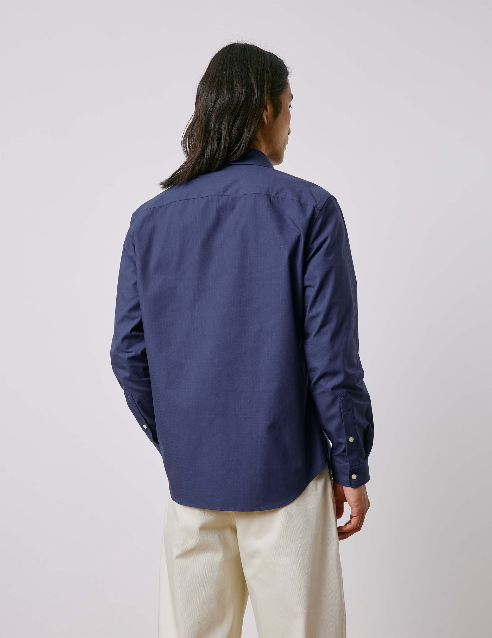 Irwin blue shirt - Ripstop - Prodigious Collar