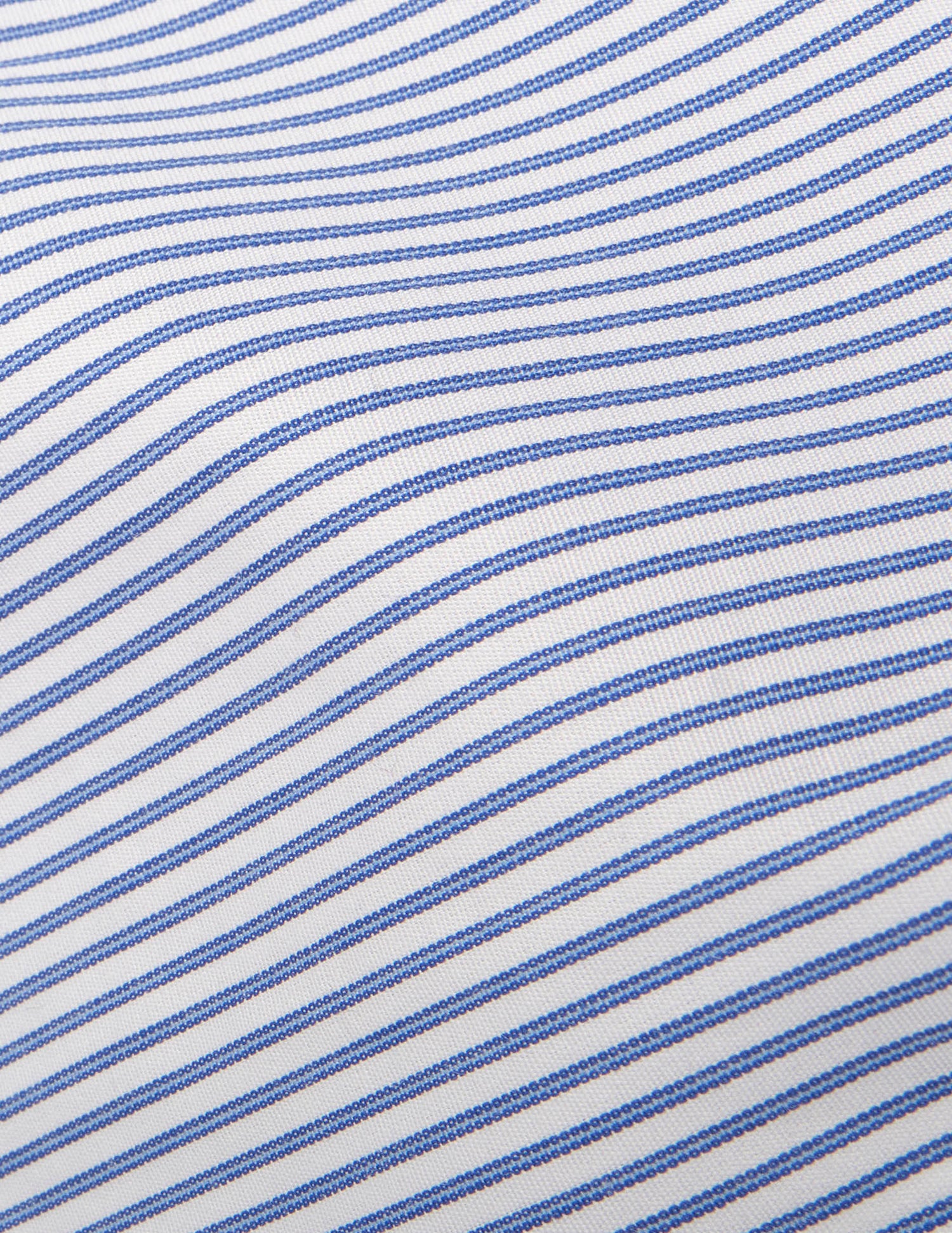 Fitted blue striped shirt - Poplin - Italian Collar#2
